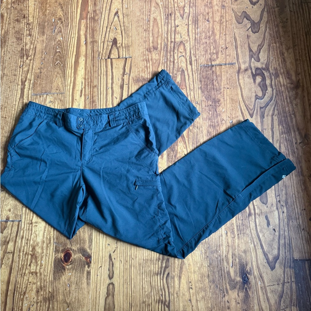 Columbia Black Zip-Off Omni-Shade Hiking Pants